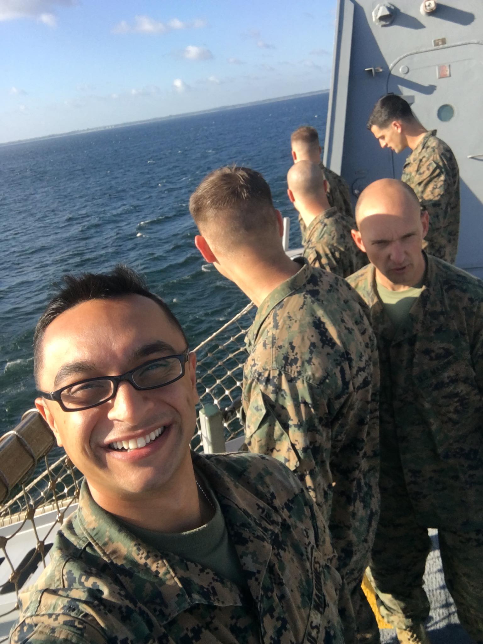BALTOPS 2017 - Marines aboard USS Arlington in the Baltic Sea